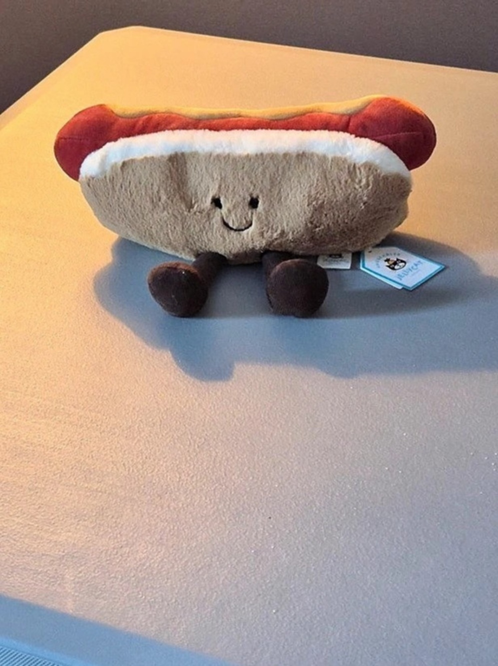 Jellycat Amuseables Hot Dog Plush Hot Dog Stuffed Animal